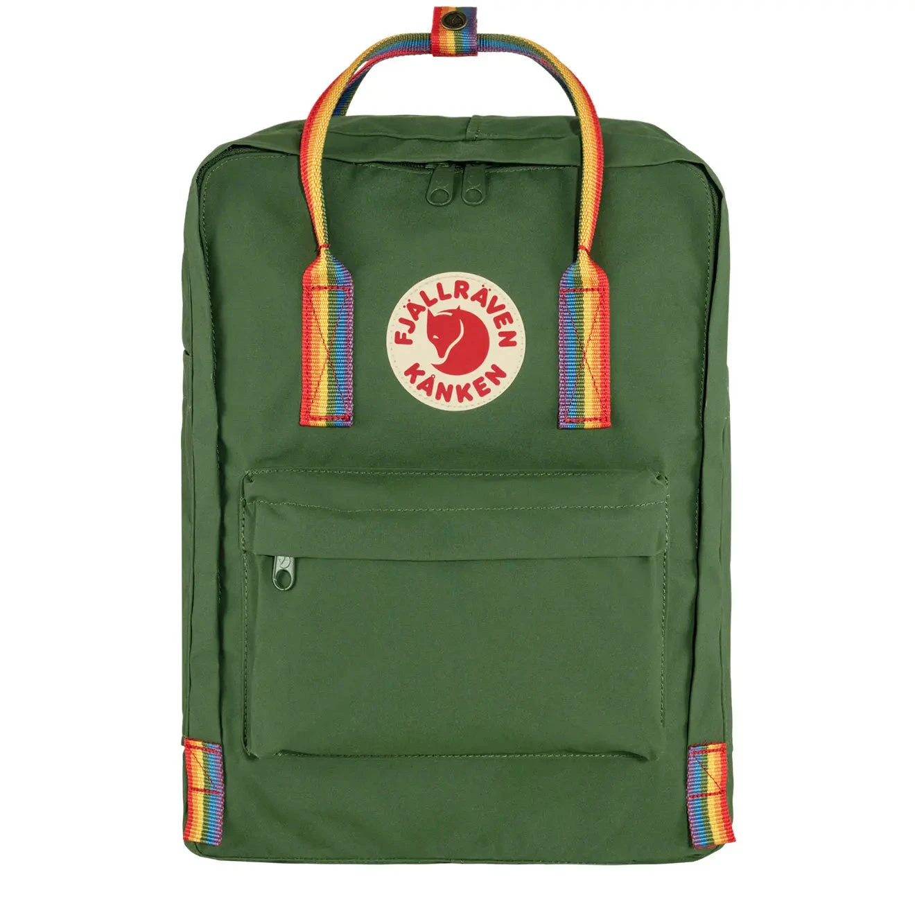 Fjallraven Kanken Rainbow Classic Backpack Spruce Green Rainbow Pattern 1 Fjallraven Kanken Rainbow Classic Backpack Spruce Green Rainbow Pattern