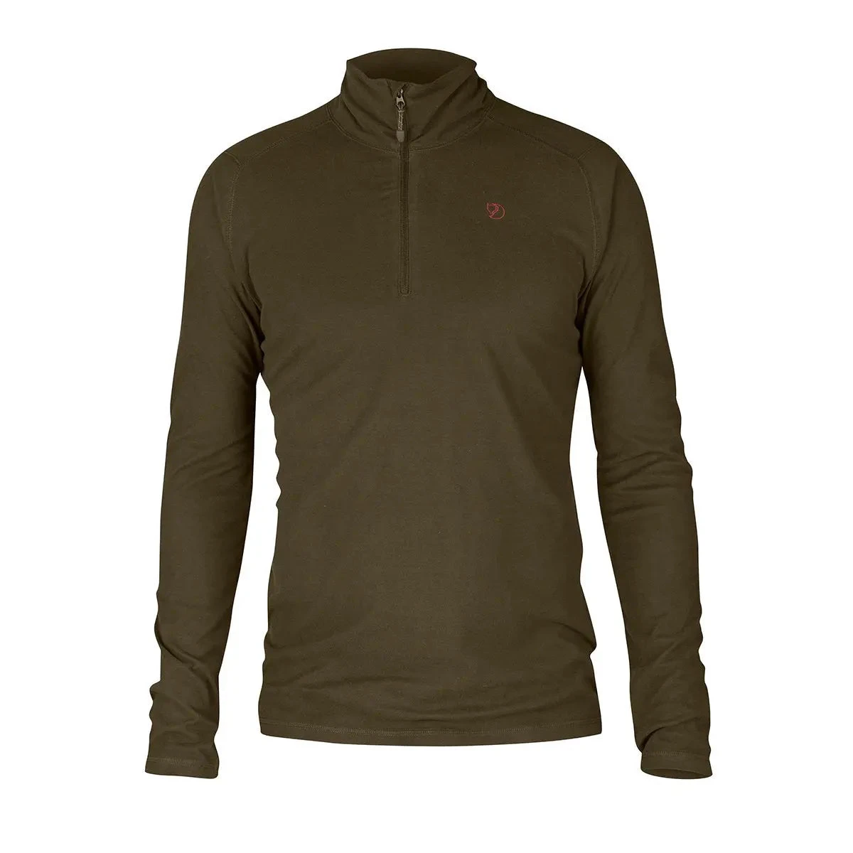 Fjallraven Pine Half Zip Microfleece Dark Olive 1 Fjallraven Pine Half Zip Microfleece Dark Olive