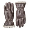 Hestra Deerskin Primaloft Glove Dark Brown