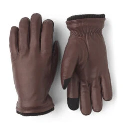 Hestra John Gloves Brown
