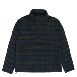 Hikerdelic Plaid Smock Jacket Green/Navy Plaid