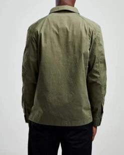 Left Hand Sesia Overshirt Olive -Quality Clothing Store LH32001 SS OLIVE 03