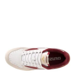 Mizuno City Wind Trainers White / Cabernet / Pristine -Quality Clothing Store MizunoCityWindTrainersWhiteCabernetPristine 3