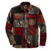 RRL By Ralph Lauren Patchwork Workshirt Red / Multi