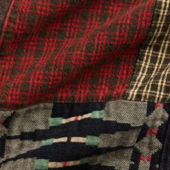 RRL By Ralph Lauren Patchwork Workshirt Red / Multi -Quality Clothing Store NEWClothingtemplate 0002 Layer4