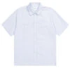 Norse Projects Ivan Oxford Monogram S/S Shirt Blue Stripe