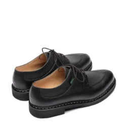 Paraboot Avignon Shoe Grained Black Leather -Quality Clothing Store Paraboot Avignon Shoe Grained Black Leather 27054 3