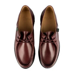 Paraboot Michael Shoe Lisse Wine -Quality Clothing Store Paraboot Michael Shoe Lisse Wine 25359 06