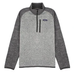 Patagonia Better Sweater 1/4 Zip Fleece Nickel / Forge Grey