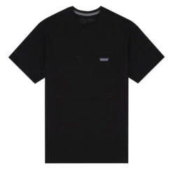 Patagonia P-6 Label Pocket Responsibili-Tee Black