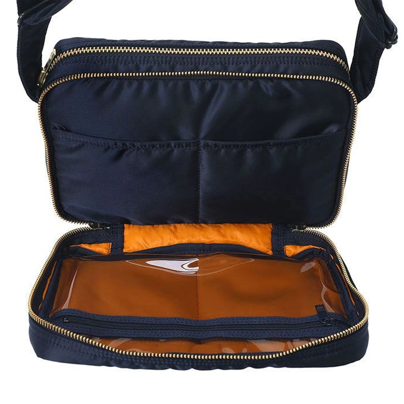 Porter-Yoshida And Co Tanker S Shoulder Bag Iron Blue 4 Porter-Yoshida And Co Tanker S Shoulder Bag Iron Blue - Image 4