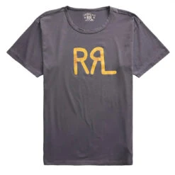 RRL By Ralph Lauren S/S Logo T-Shirt Navy