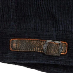 RRL By Ralph Lauren Appliqued Corduroy Leather-Sleeve Jacket Black/Deep Navy -Quality Clothing Store RRLbyRalphLaurenAppliquedCorduroyLeather SleeveJacketBlackDeepNavy30093 3