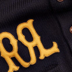 RRL By Ralph Lauren Appliqued Wool Cardigan Navy -Quality Clothing Store RRLbyRalphLaurenAppliquedWoolCardiganNavy 3