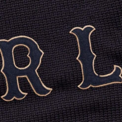 RRL By Ralph Lauren Appliqued Wool Jumper Navy -Quality Clothing Store RRLbyRalphLaurenAppliquedWoolJumperNavy 3