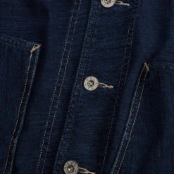 RRL By Ralph Lauren Indigo French Terry Jacket Indigo -Quality Clothing Store RRLbyRalphLaurenIndigoFrenchTerryJacketIndigo30083 4