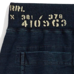 RRL By Ralph Lauren Indigo French Terry Short Indigo -Quality Clothing Store RRLbyRalphLaurenIndigoFrenchTerryShortIndigo30081 3