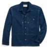 RRL By Ralph Lauren Indigo Herringbone Twill Overshirt Indigo