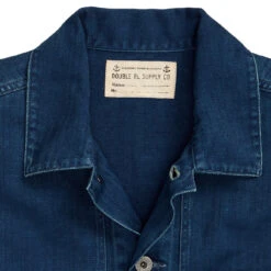 RRL By Ralph Lauren Indigo Herringbone Twill Overshirt Indigo -Quality Clothing Store RRLbyRalphLaurenIndigoHerringboneTwillOvershirtIndigo 4