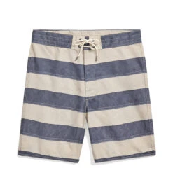 RRL By Ralph Lauren Striped Twill Short Navy/Cream Sailcloth Stripe