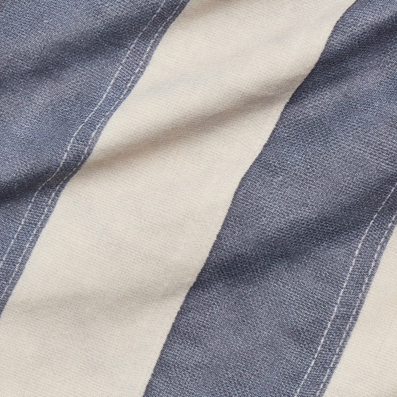 RRL By Ralph Lauren Striped Twill Short Navy/Cream Sailcloth Stripe 3 RRL By Ralph Lauren Striped Twill Short Navy/Cream Sailcloth Stripe - Image 3