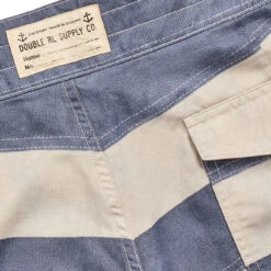 RRL By Ralph Lauren Striped Twill Short Navy/Cream Sailcloth Stripe 8 RRL By Ralph Lauren Striped Twill Short Navy/Cream Sailcloth Stripe -Quality Clothing Store RRLbyRalphLaurenStripedTwillShortNavyCreamSailclothStripe30088 3