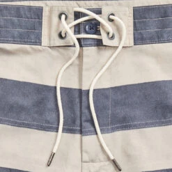 RRL By Ralph Lauren Striped Twill Short Navy/Cream Sailcloth Stripe 9 RRL By Ralph Lauren Striped Twill Short Navy/Cream Sailcloth Stripe -Quality Clothing Store RRLbyRalphLaurenStripedTwillShortNavyCreamSailclothStripe30088 4