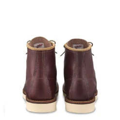 Red Wing 6-inch Classic Moc Boot Black Oxblood Mesa -Quality Clothing Store Red Wing 6 inch Classic Moc Boot Black Oxblood Mesa 11945 4