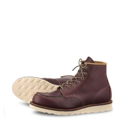 Red Wing 6-inch Classic Moc Boot Black Oxblood Mesa -Quality Clothing Store Red Wing 6 inch Classic Moc Boot Black Oxblood Mesa 11945 5