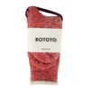 RoToTo Double Face Socks Red