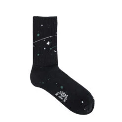 Rostersox Paint Socks Black
