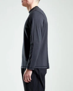 ST95 L/S Slogan Tee Black 6 ST95 L/S Slogan Tee Black -Quality Clothing Store ST43001 SS BLK 036