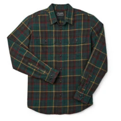 Filson Scout Shirt Green / Brown