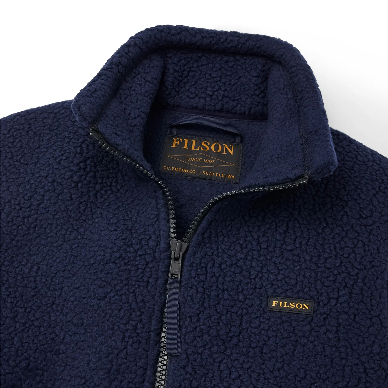 Filson Sherpa Fleece Vest Fathom 4 Filson Sherpa Fleece Vest Fathom - Image 4