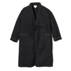 Snow Peak Noragi Long Jacket Black