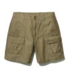 Snow Peak Uncut Corduroy Shorts Olive