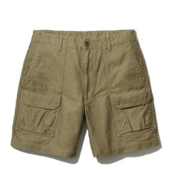 Snow Peak Uncut Corduroy Shorts Olive