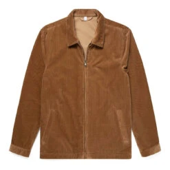 Sunspel Harrington Jacket Dark Camel
