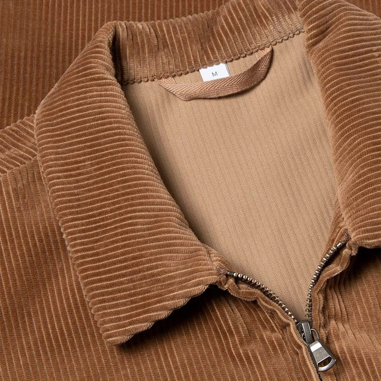 Sunspel Harrington Jacket Dark Camel 2 Sunspel Harrington Jacket Dark Camel - Image 2