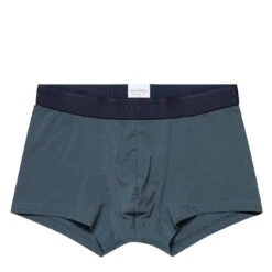 Sunspel Stretch Cotton Trunks Dark Petrol