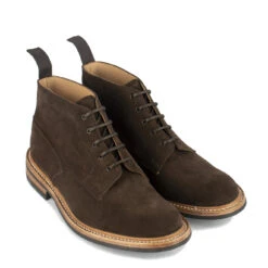 Trickers Evedon Chukka Boot Cafe Repello Suede -Quality Clothing Store Trickers Evedon Chukka Boot Cafe 03
