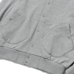 Uniform Bridge Sweat Cotton Stadium Jacket Melange -Quality Clothing Store Uniform Bridge Sweat Cotton Stadium Jacket Melange 4