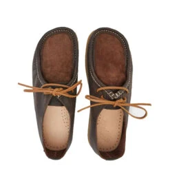 Yogi Willard Reverse Vamp Shoe Dark Brown -Quality Clothing Store Willard reverse vamp dark brown2