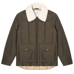 Woolrich Duster Blizzard Jacket Dark Green