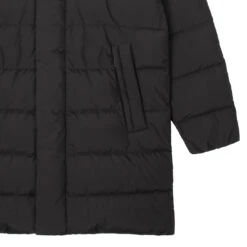 Woolrich High Tech Quilted Long Jacket Black -Quality Clothing Store Woolrich High Tech Quilted Long Jacket Black 3
