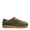 Yogi Caden Centre Seam Suede Shoe Olive