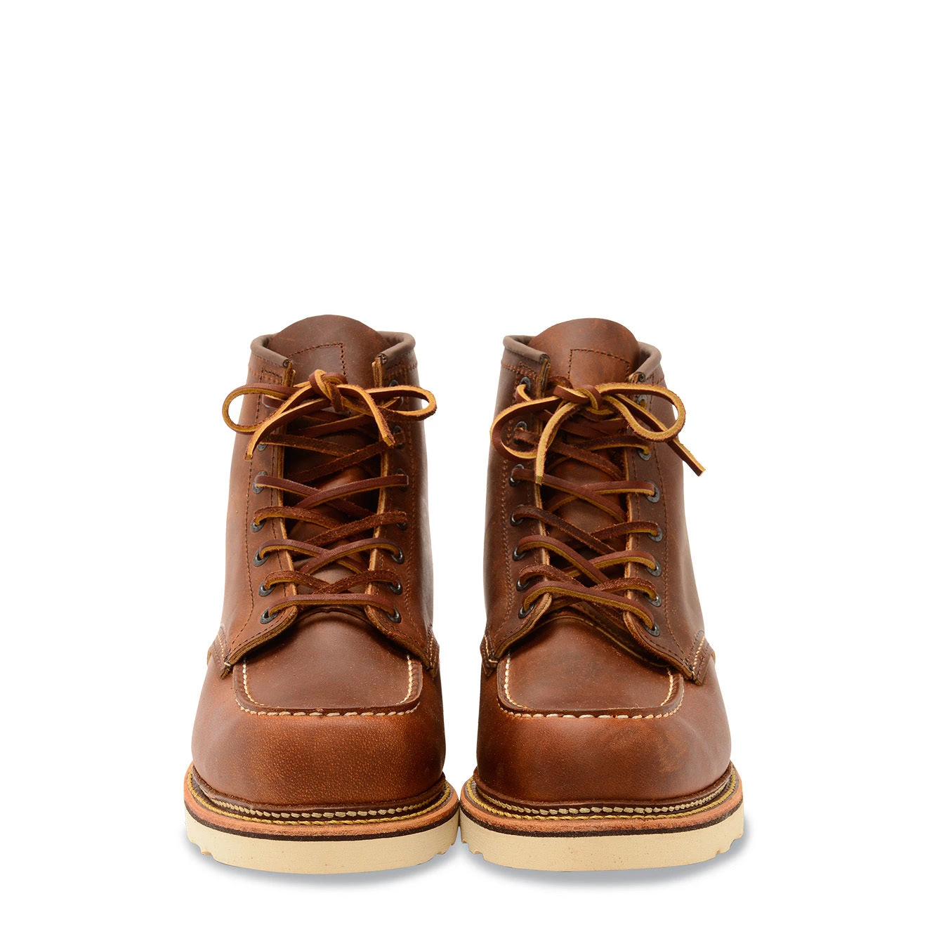 Red Wing Classic 6 Inch Moc Toe Boots Copper Rough And Tough 2 Red Wing Classic 6 Inch Moc Toe Boots Copper Rough And Tough - Image 2
