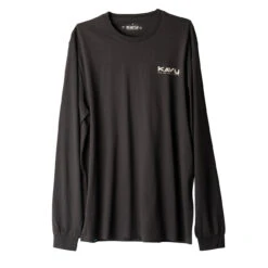 Kavu Sasquatch To Dot LS T-Shirt Black Licorice