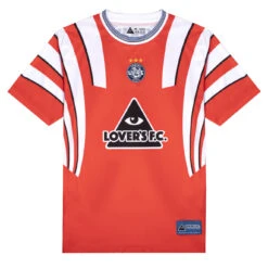 Lovers FC Footy Shirt Drop Red