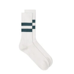 Norse Projects Bjarki Cotton Sport Socks Deep Teal